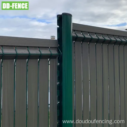 3D Curved Welded Wire Mesh Privacy Garden Fence